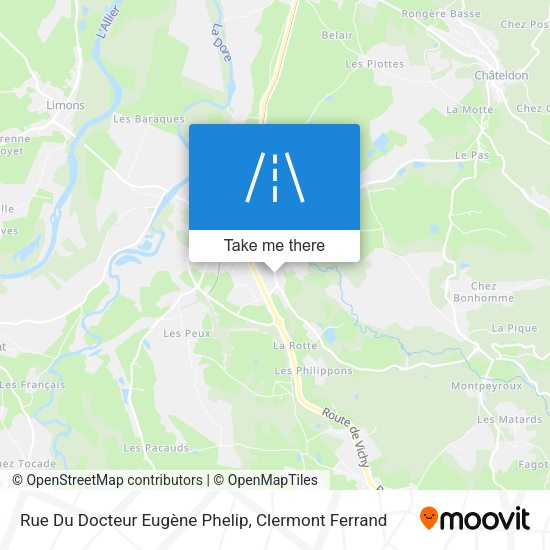Rue Du Docteur Eugène Phelip map