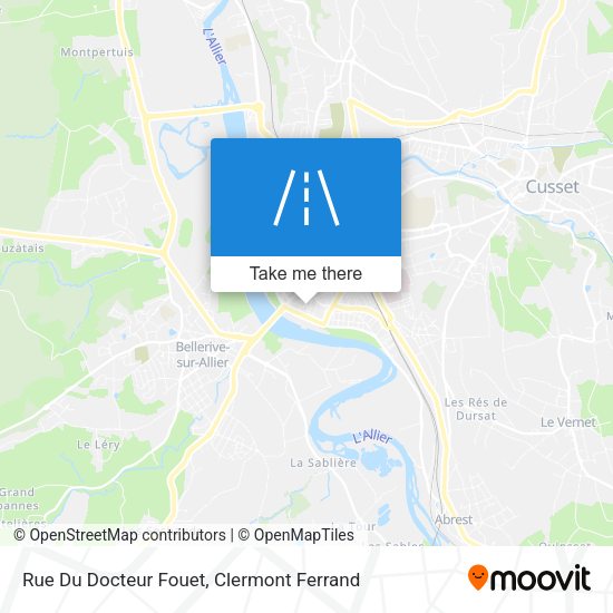 Rue Du Docteur Fouet map