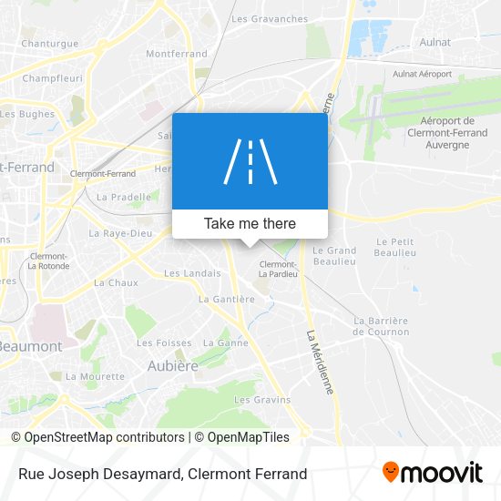 Rue Joseph Desaymard map