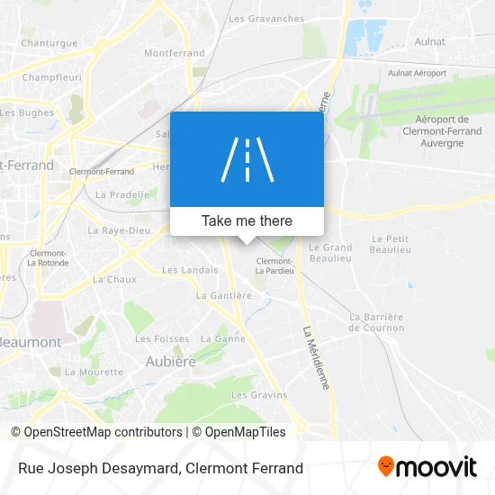 Rue Joseph Desaymard map