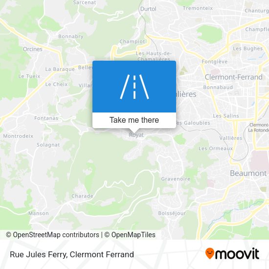 Rue Jules Ferry map