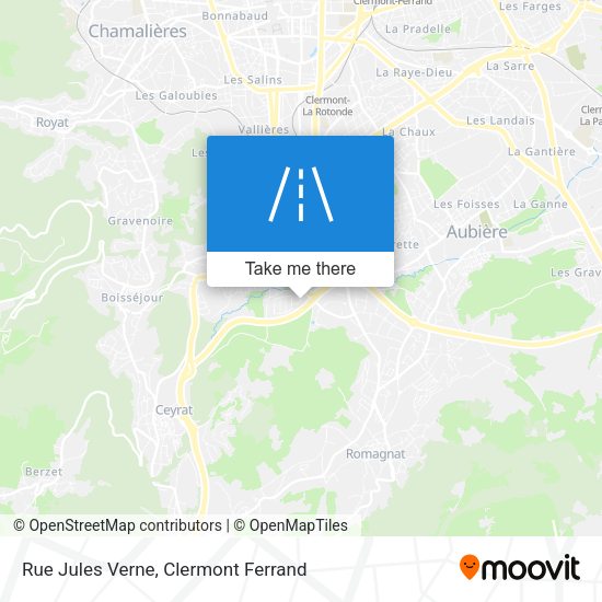 Rue Jules Verne map