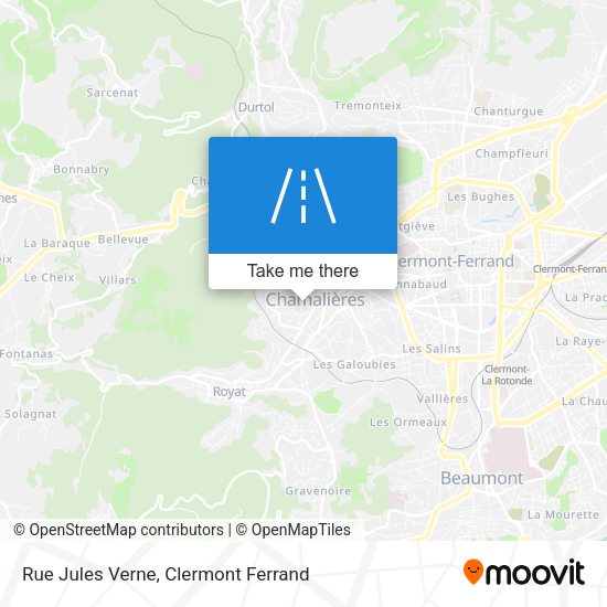 Rue Jules Verne map