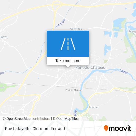 Rue Lafayette map