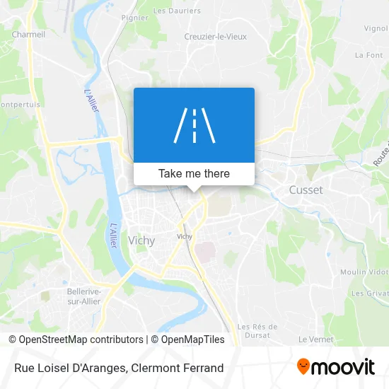 Rue Loisel D'Aranges map