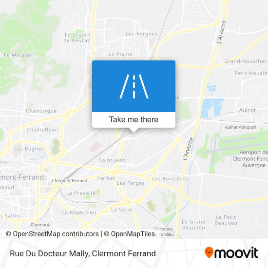 Rue Du Docteur Mally map