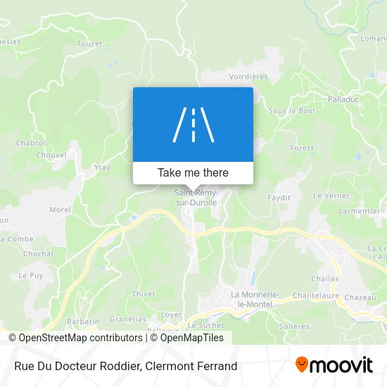 Rue Du Docteur Roddier map
