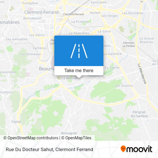 Rue Du Docteur Sahut map