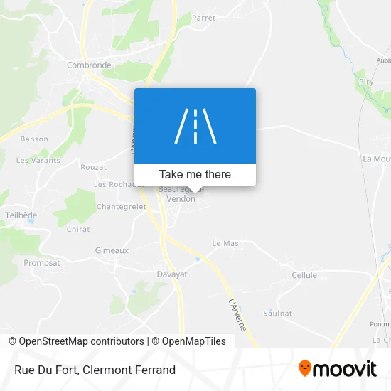 Rue Du Fort map
