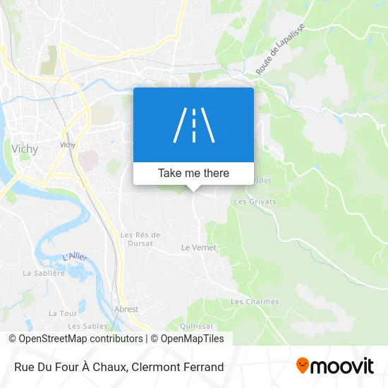 Rue Du Four À Chaux map