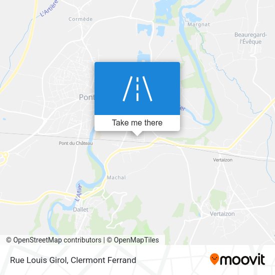 Rue Louis Girol map