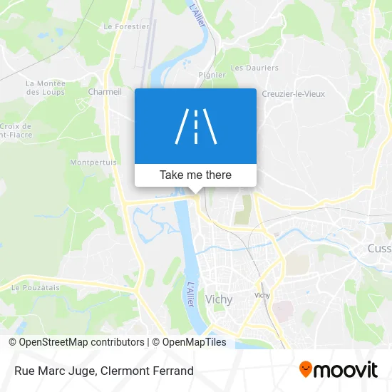 Rue Marc Juge map