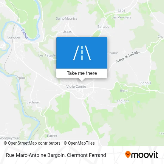 Rue Marc-Antoine Bargoin map