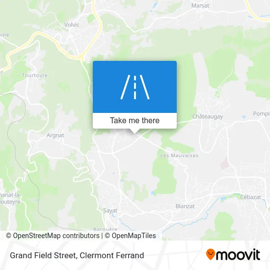 Rue Du Grand Champ map