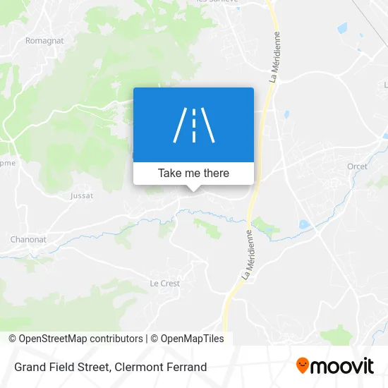 Rue Du Grand Champ map