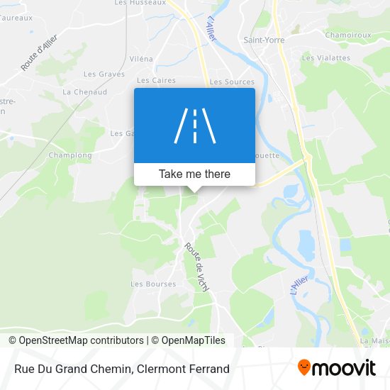 Rue Du Grand Chemin map
