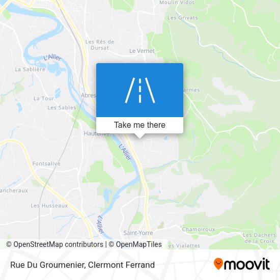 Rue Du Groumenier map