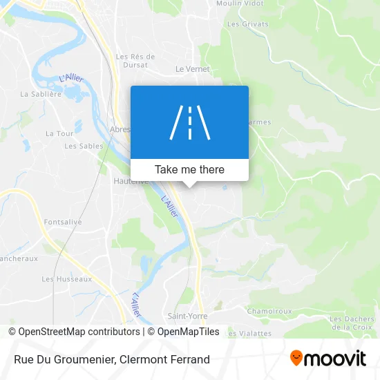 Rue Du Groumenier map