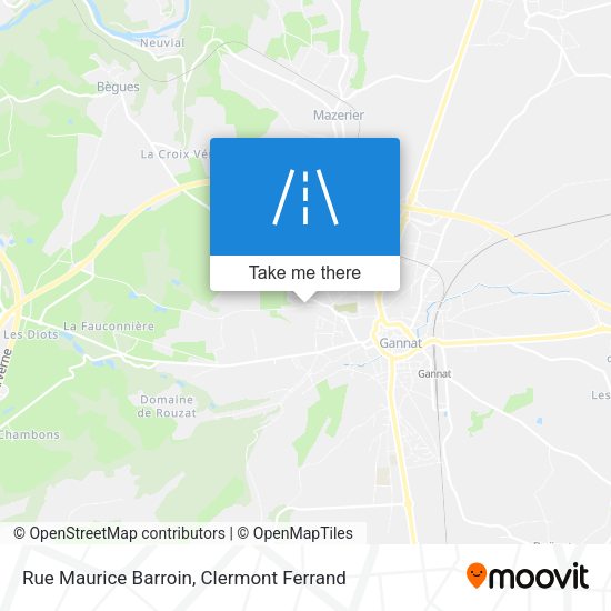 Rue Maurice Barroin map