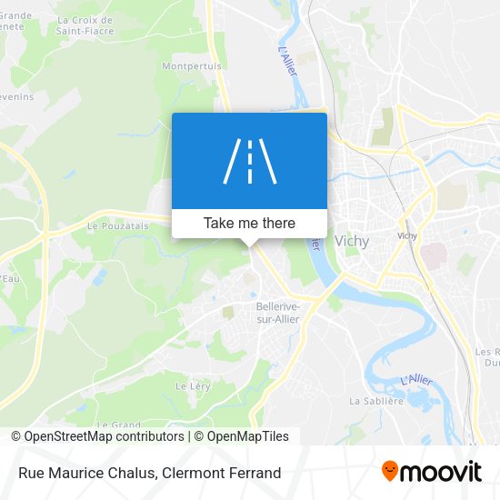 Rue Maurice Chalus map