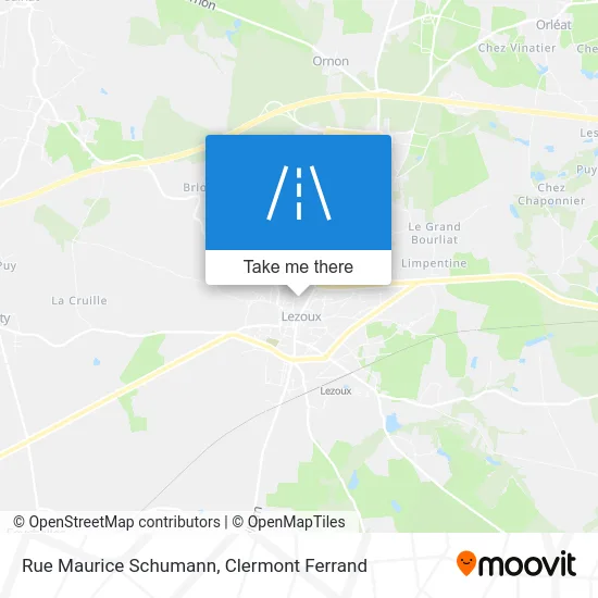 Rue Maurice Schumann map