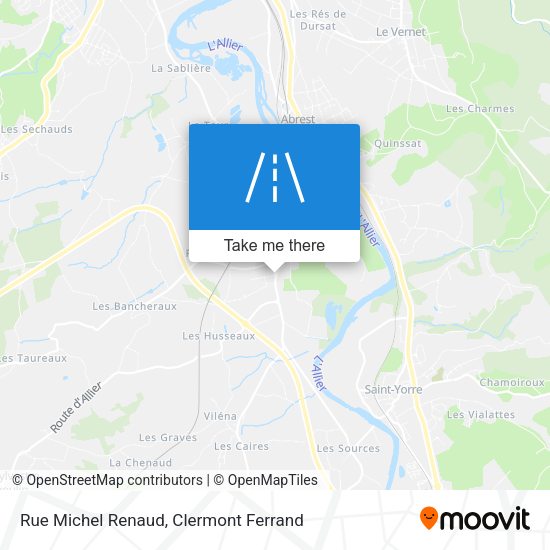 Rue Michel Renaud map