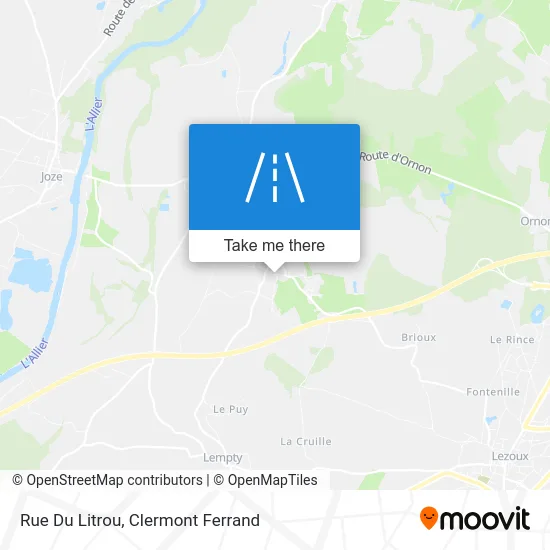 Rue Du Litrou map