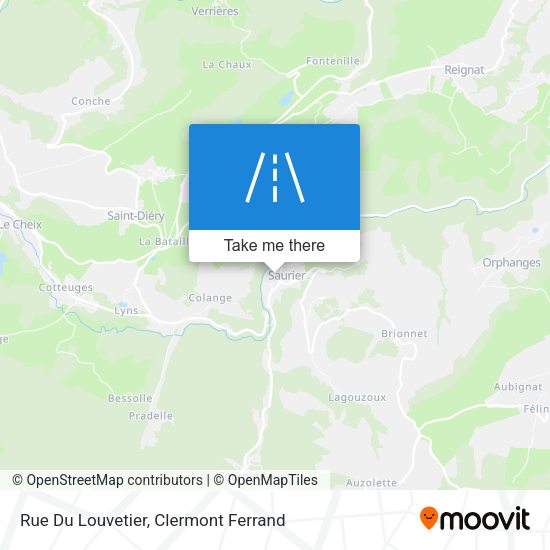 Rue Du Louvetier map