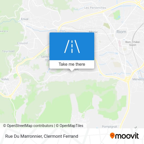 Rue Du Marronnier map