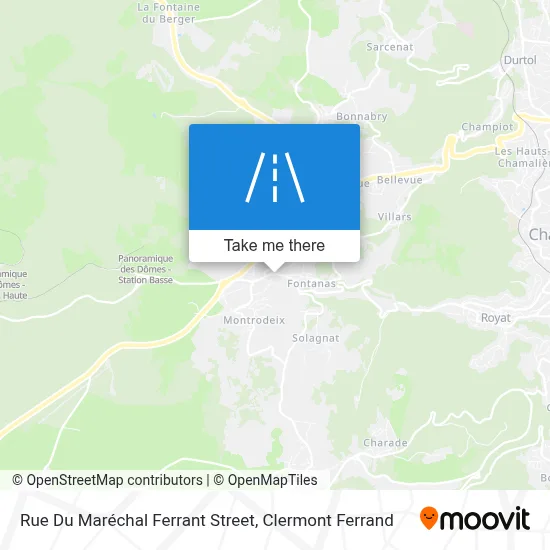 Rue Du Maréchal Ferrant map