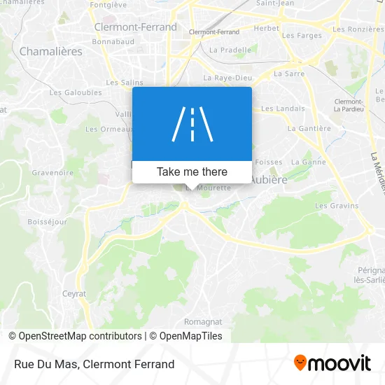 Rue Du Mas map