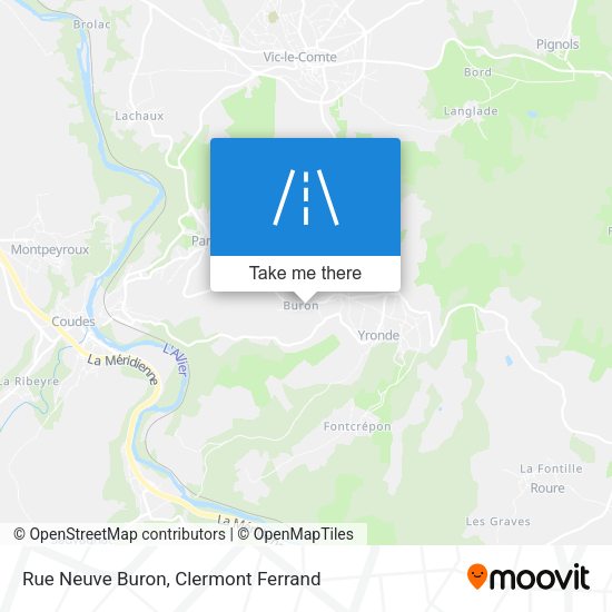 Rue Neuve Buron map