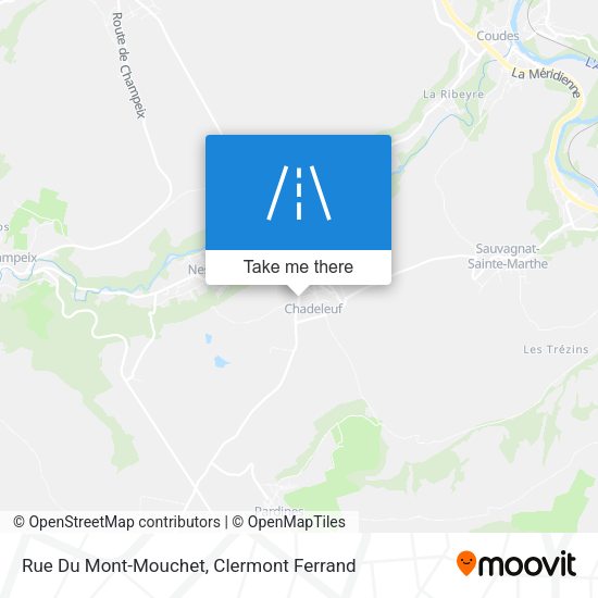 Rue Du Mont-Mouchet map