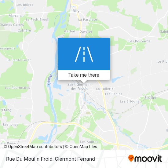 Rue Du Moulin Froid map