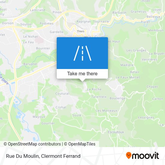 Rue Du Moulin map