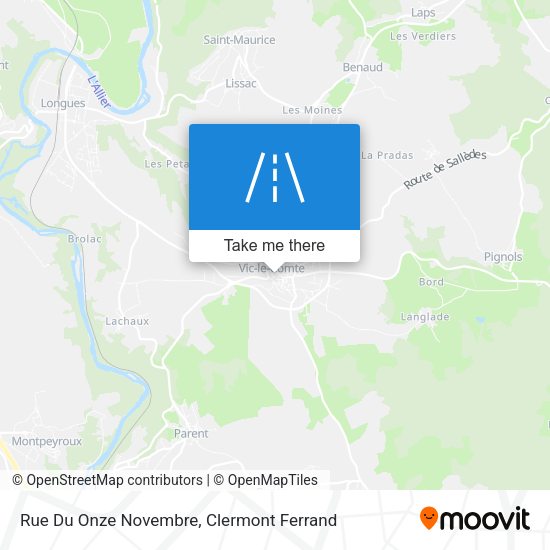 Rue Du Onze Novembre map
