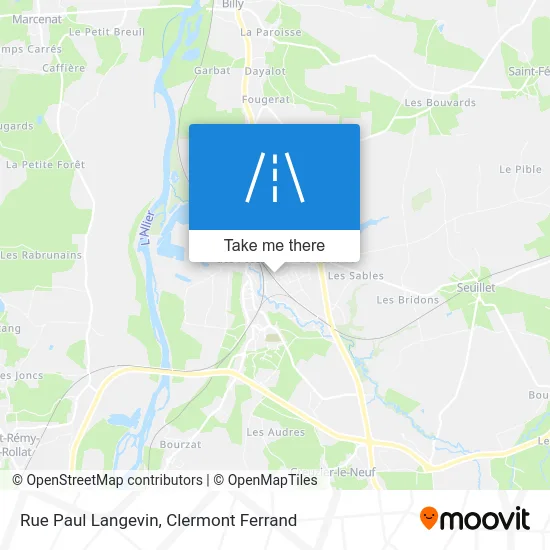 Rue Paul Langevin map