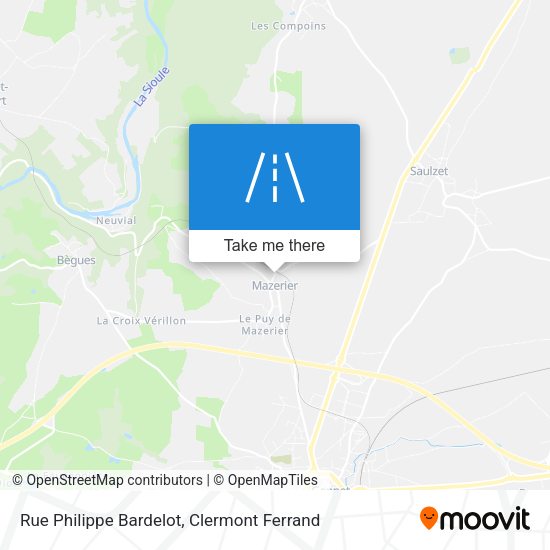 Rue Philippe Bardelot map