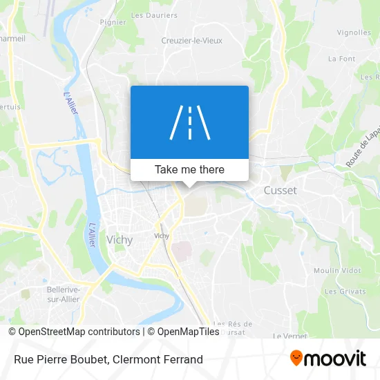 Rue Pierre Boubet map