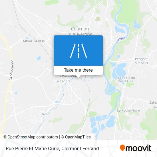 Rue Pierre Et Marie Curie map