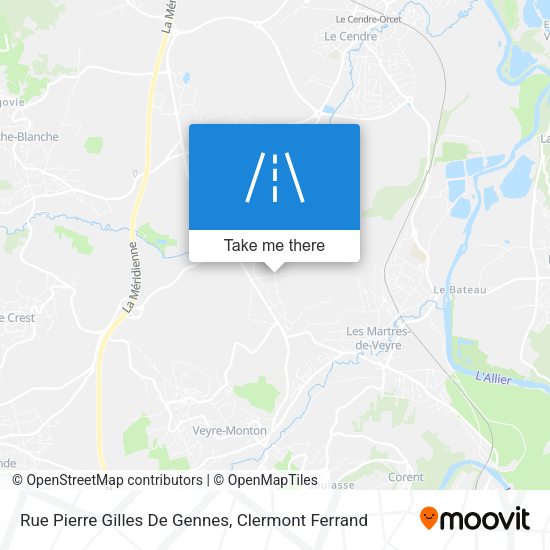 Rue Pierre Gilles De Gennes map
