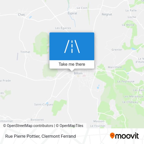 Rue Pierre Pottier map