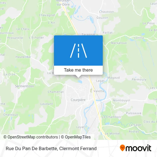 Rue Du Pan De Barbette map