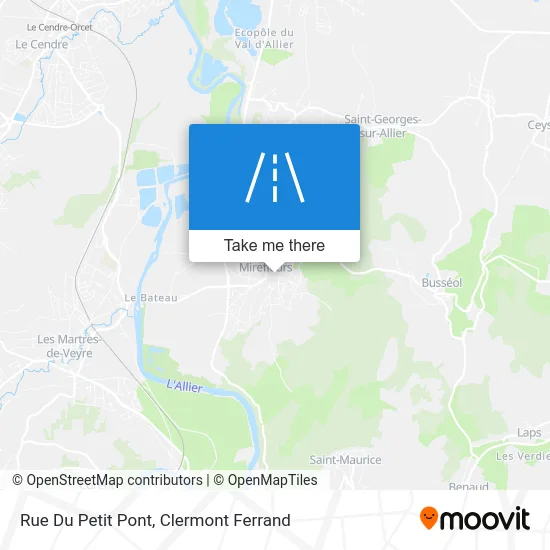 Rue Du Petit Pont map