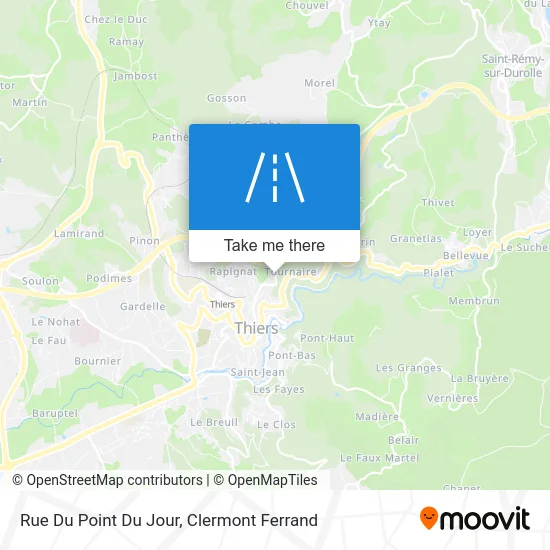 Rue Du Point Du Jour map