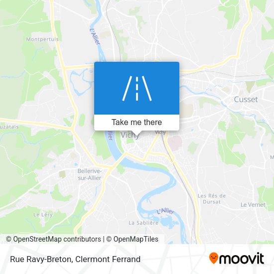 Rue Ravy-Breton map