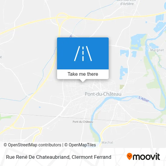 Rue René De Chateaubriand map