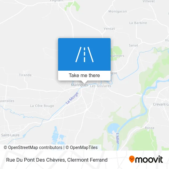 Rue Du Pont Des Chèvres map