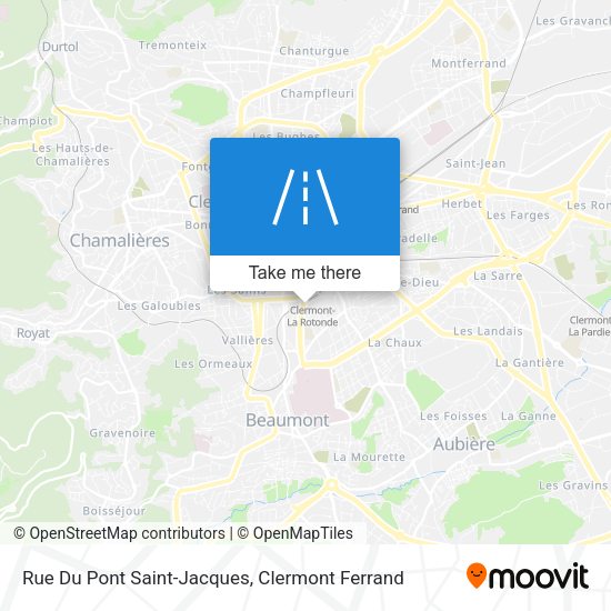 Rue Du Pont Saint-Jacques map