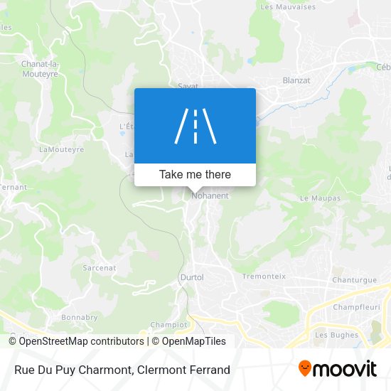 Rue Du Puy Charmont map